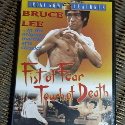 Fist of Fear Touch of Death DVD like new, rare Bruce Lee documentary