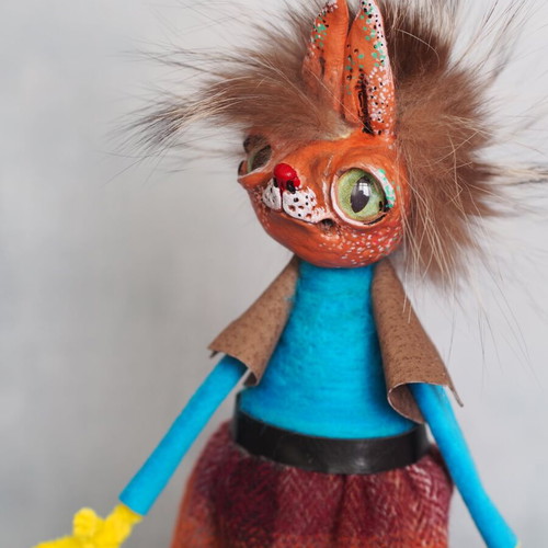 Handmade Art Doll New