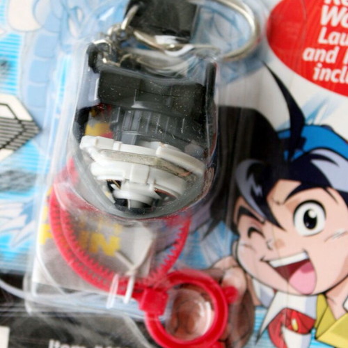 2002 Beyblade Keychain Tops Driger Launcher with Ripcord sealed