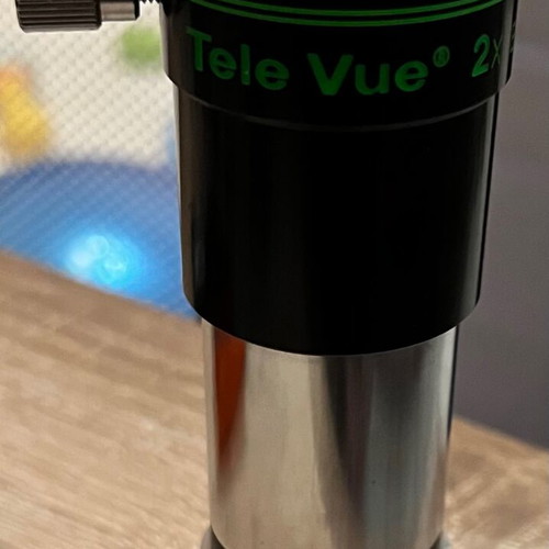 TeleVue Barlow 2x 31.8mm eyepiece like new