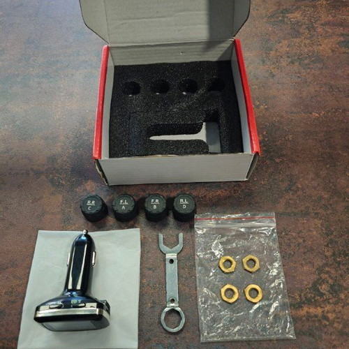 TPMS wireless tire pressure and temperature monitoring system