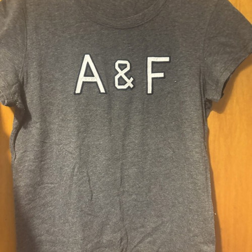 Abercrombie & Fitch T-shirt, gray, size S