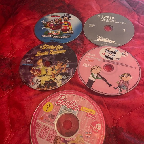 Children's movies DVD used, pack of 2 with Ratatouille and Ice Age 2