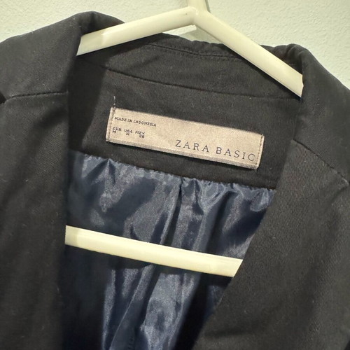 Zara women's jacket used, black, size M