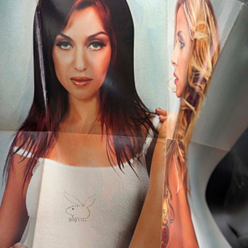 Anna Vissi and Kaith Garbi Fever 2000 double-sided giant poster new