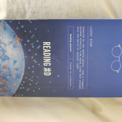 Izipizi reading glasses new, blue