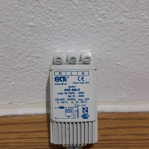 AVS 70 - 400D Lamp Starter new electronic sodium high pressure