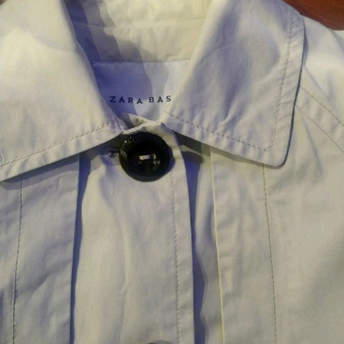 Καμπαρντίνα Zara 100% βαμβακερή σαν καινούργια, μέγεθος S, μπεζ