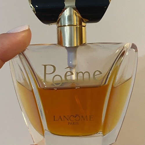 Lancôme Poême Eau de Parfum 50ml used, authentic women's perfume