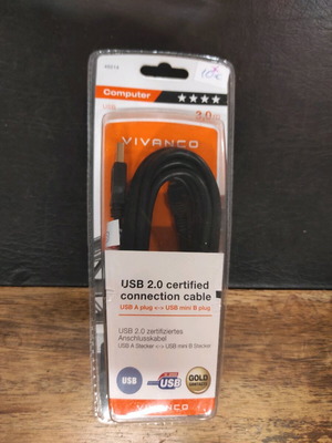 Usb 2.0 certified connection cable new