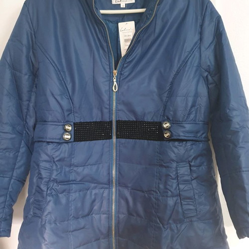 Modern women's jacket new, size M, blue