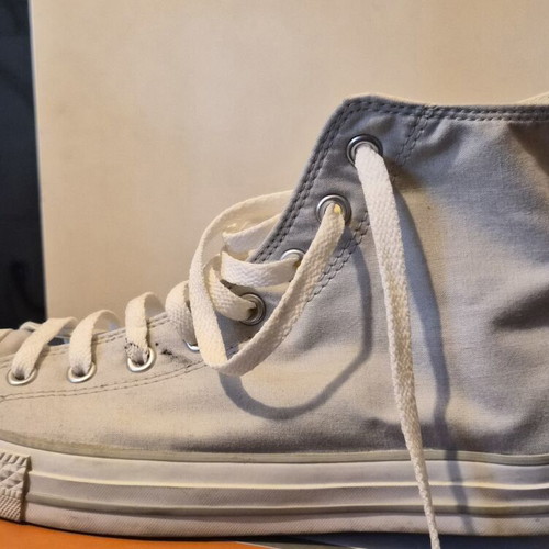 Vintage Converse Chuck Taylor All Star high-tops used, gray, size 44.5-45