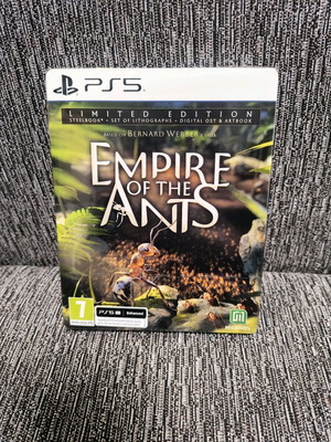 Empire of the Ants PS5 νέα, limited edition steelbook