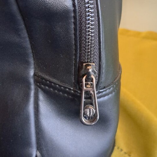 Trussardi Jeans backpack like new, black color