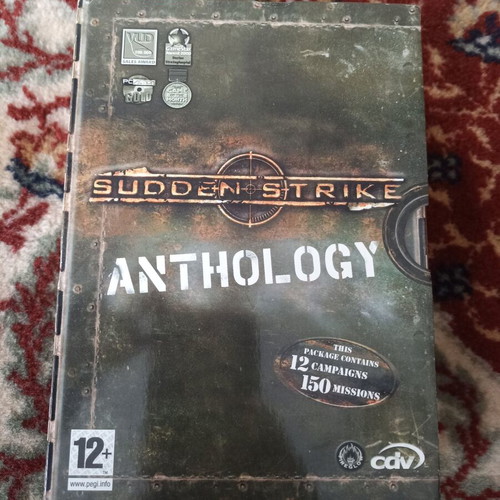 Sudden Strike Anthology collectible for PC like new in box