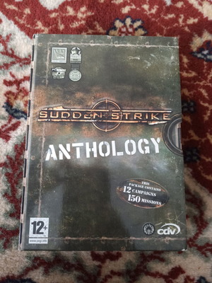 Sudden Strike Anthology collectible for PC like new in box