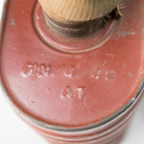 1940 British Army Gas Mask used with soldier's case