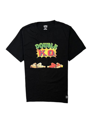Uniqlo x Capcom men's t-shirt like new, size M, black with colorful print