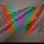 Pop it Bubble Fidget Sensory Toys For Kids Rainbow colours Super Γίγας ΠΕΤΑΛΟΥΔΑ 40*30cm