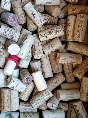 Wine corks used, pack