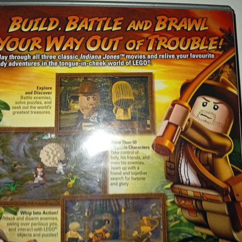 Lego Indiana Jones 1 The Original Adventures PS2 game used