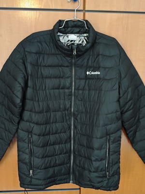 Columbia black jacket size L, like new