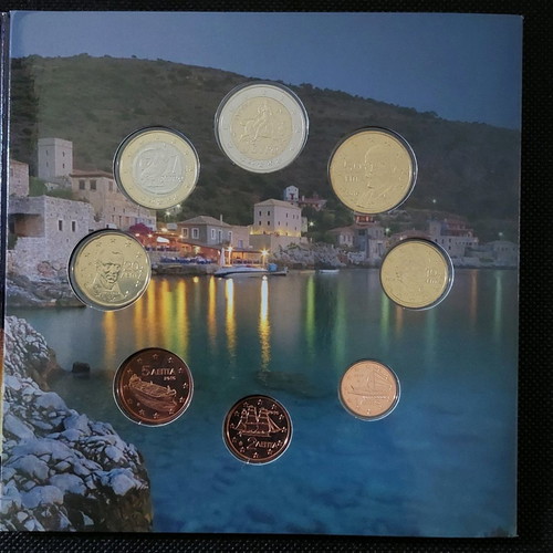 Blister 2016 Tourism Peloponnese uncirculated, BU