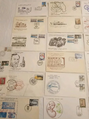 stamps envelopes