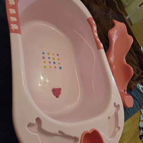 Cangaroo Larissa Baby Bath Tub like new, pink
