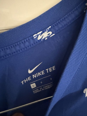 Nike set blue, like new, size L