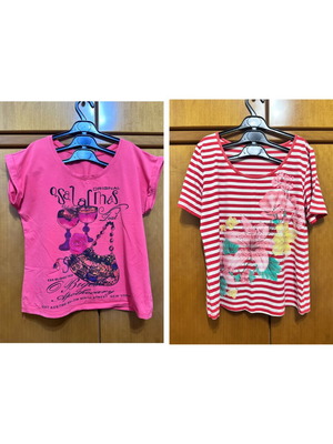 Summer women's blouses pack of 2, like new, size M