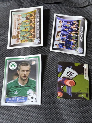 Stickers used, pack of 4 assorted