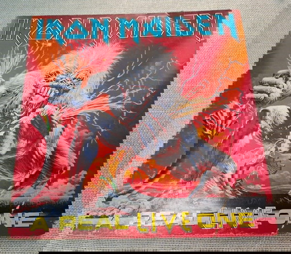 Iron Maiden – A Real Live One  LP Italy