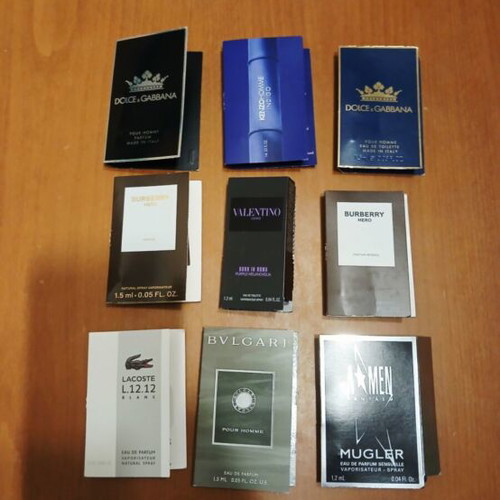 Designer perfume testers like new, rare collection set