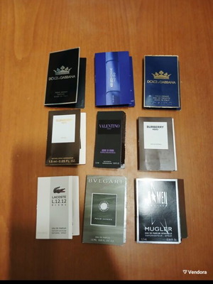 Designer perfume testers like new, rare collection set