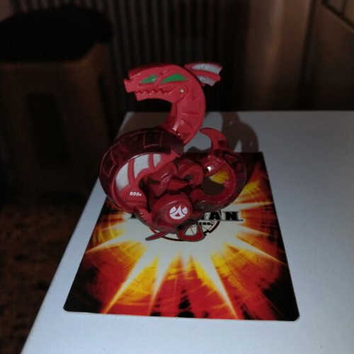 Bakugan Pyrus Abes Omega toy like new, authentic