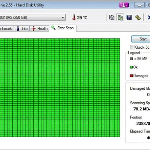 Seagate Barracuda ST3250318AS 3.5" 250 GB SATA hard drive used