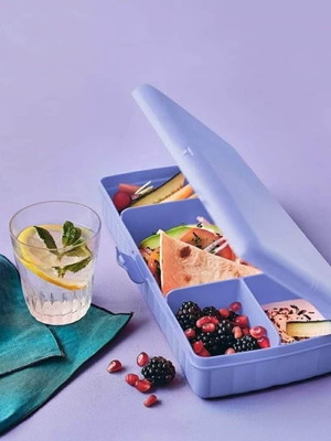 Tupperware Multipurpose Box new, light blue