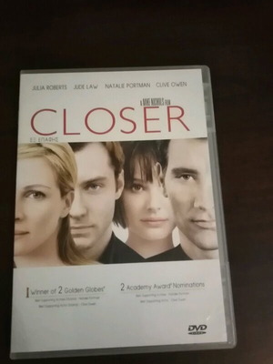 Closer DVD new, romantic movie with subtitles