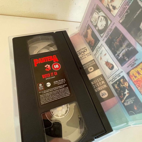 Pantera Watch It Go VHS like new