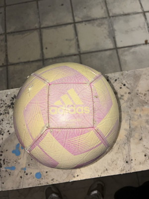 Adidas pink football