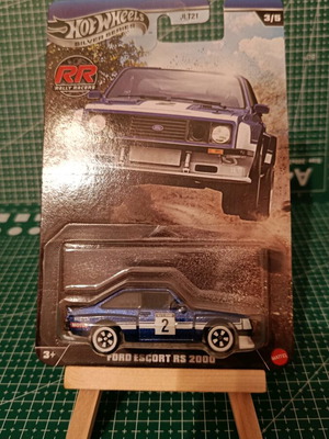 Hotwheels Ford Escort RS 2000 new