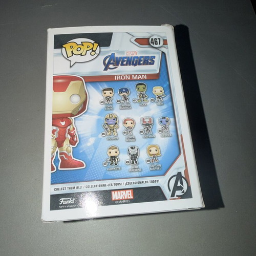 Funko Pop Marvel #467 Iron Man Special Edition new