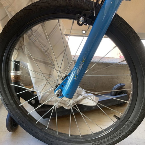 Bicycle like new, city type, blue, men's, age 6-8