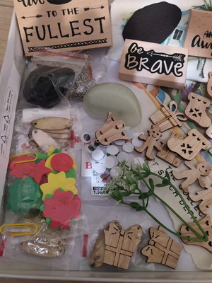 Craft materials like new