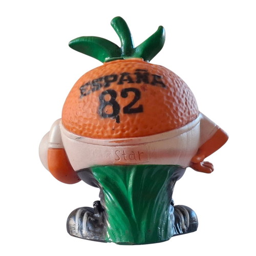 Vintage Naranjito World Cup 82 Mascot Piggy Bank used