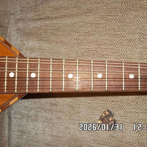 Italian Mandolin used with waterproof case and pickup