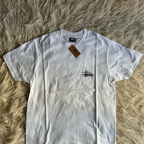 Stussy Grassfed Tee new, white, sizes S, M, L