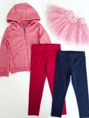 Baby girl clothes set 6-12 months used, Orchestra & Look at Me