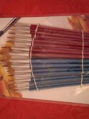 Painting brush set new